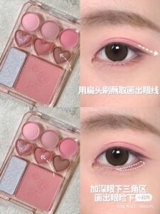 bảng màu mắt dễ dùng