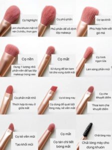 cách dùng cọ trang điểm