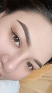 cách kẻ chân mày chuẩn