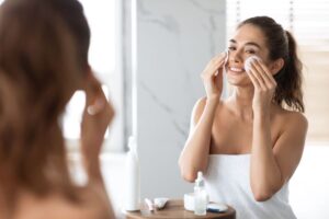 chăm sóc da sau khi tẩy trang