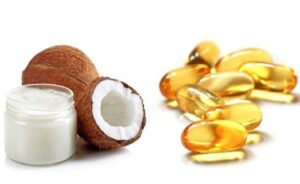 chăm sóc môi bằng dầu dừa