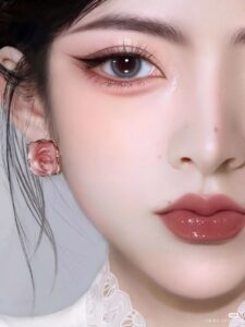 che nếp nhăn quanh mắt khi trang điểm