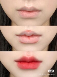 đánh son lòng môi tự nhiên