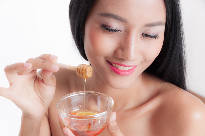 dưỡng da bằng mật ong