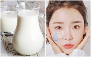dưỡng trắng bằng sữa tươi