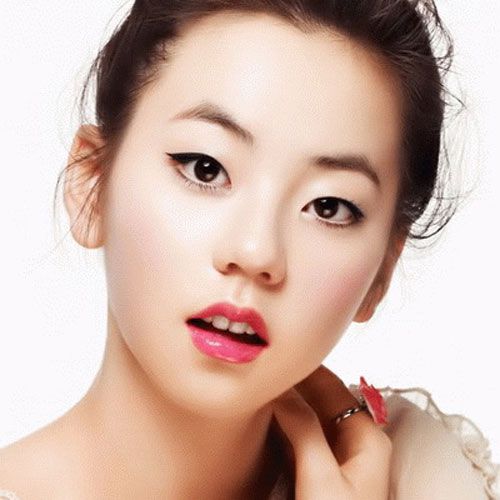 makeup cho mặt tròn