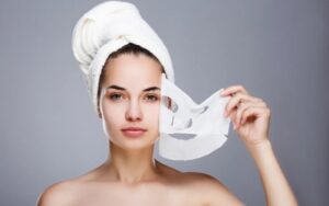 mặt nạ làm dịu da sau makeup