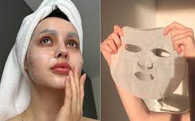 mặt nạ làm dịu da sau makeup
