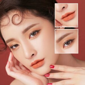 phối tone cam hồng cho mùa hè