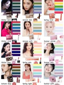 phối tone màu makeup theo trang phục