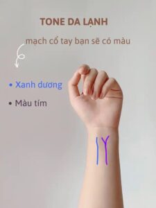 phối tone nóng và lạnh sao cho hài hòa