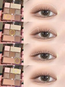 phối tone trung tính khi makeup hàng ngày