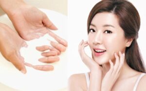rửa mặt bằng nước vo gạo