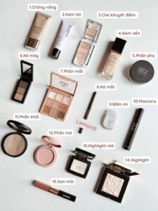 cách makeup che khuyết điểm mùa hè