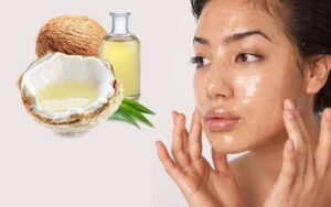 làm đẹp bằng dầu dừa