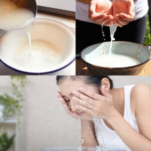 làm đẹp bằng nước vo gạo