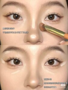 makeup che khuyết điểm sau nặn mụn