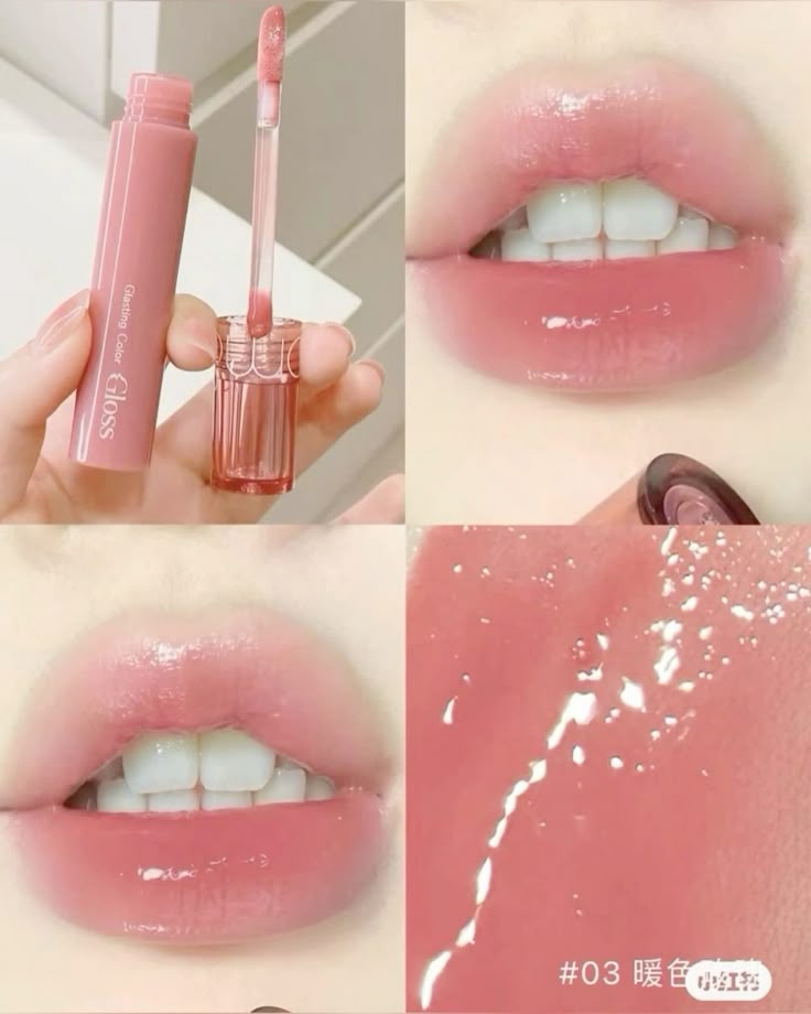 makeup môi lòng đào Hàn Quốc