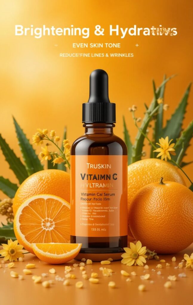 serum vitamin C sáng da
