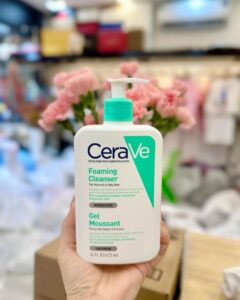 sữa rửa mặt cho da nhạy cảm