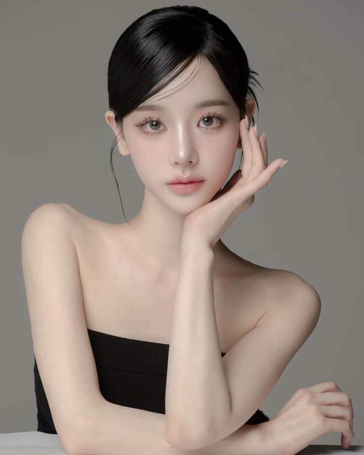 trang điểm trong suốt kiểu Hàn