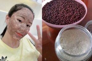 Làm đẹp bằng bột đậu đỏ