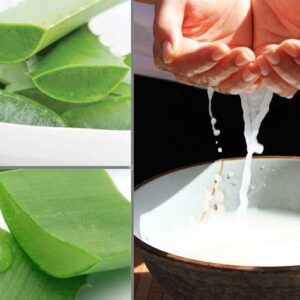 Làm trắng da bằng nha đam