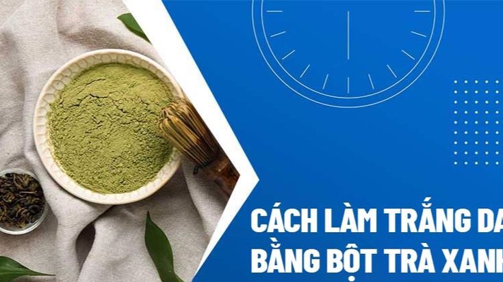 chăm sóc da bằng trà xanh