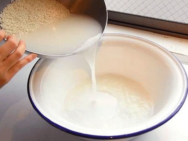 dưỡng da bằng nước vo gạo