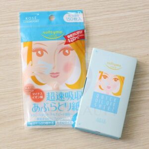 khăn giấy ướt vs bông tẩy trang