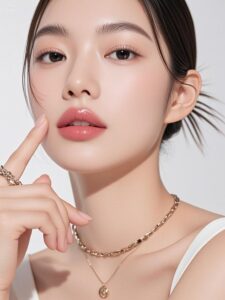 khóa ẩm trước khi trang điểm