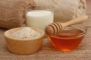 làm đẹp da với yến mạch
