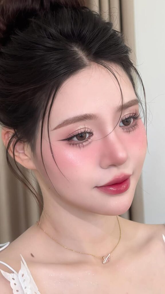 makeup 3 điểm vàng trên mặt