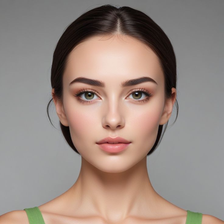 makeup AI định hình mặt