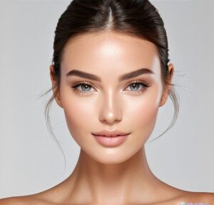 makeup AI định hình mặt