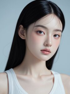 makeup AI định hình mặt