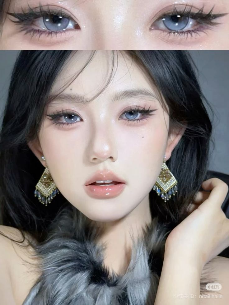makeup ánh nhũ khéo léo