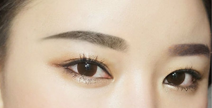 makeup chỉnh dáng lông mày