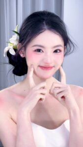 makeup cho váy hồng pastel
