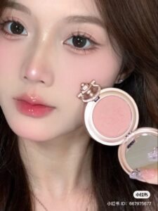 makeup tone hồng đào