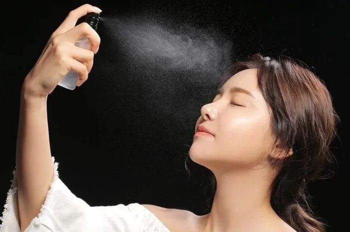 makeup xịt khoáng chống nắng