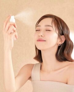 makeup xịt khoáng chống nắng