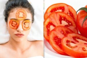 mặt nạ cà chua trị mụn