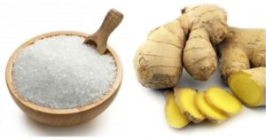 trị thâm bằng gừng