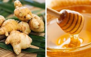 trị thâm bằng gừng