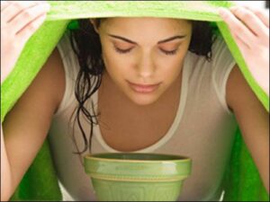 xông mặt bằng thảo dược