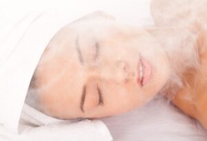 xông mặt bằng thảo mộc