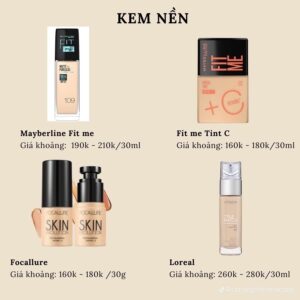 chọn mỹ phẩm khi đi chơi xa