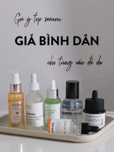chọn mỹ phẩm sau khi skincare