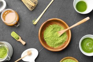 dưỡng da với trà xanh